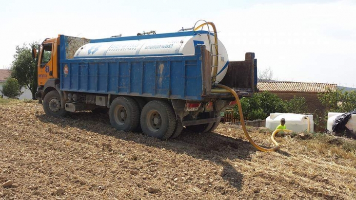 Transporte de agua para consumo humano