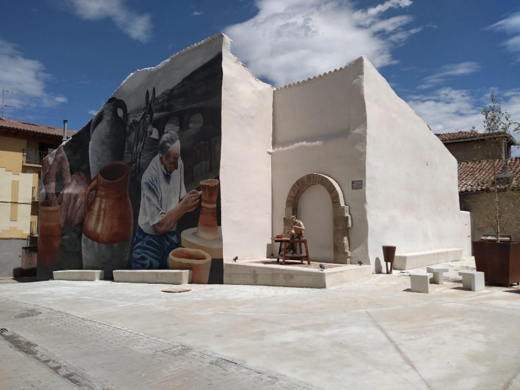 Nueva plaza de la Alfareria en Lumbier (Navarra)