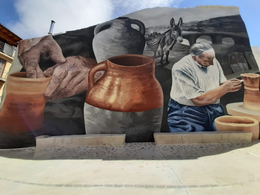 Nueva plaza de la Alfareria en Lumbier (Navarra)