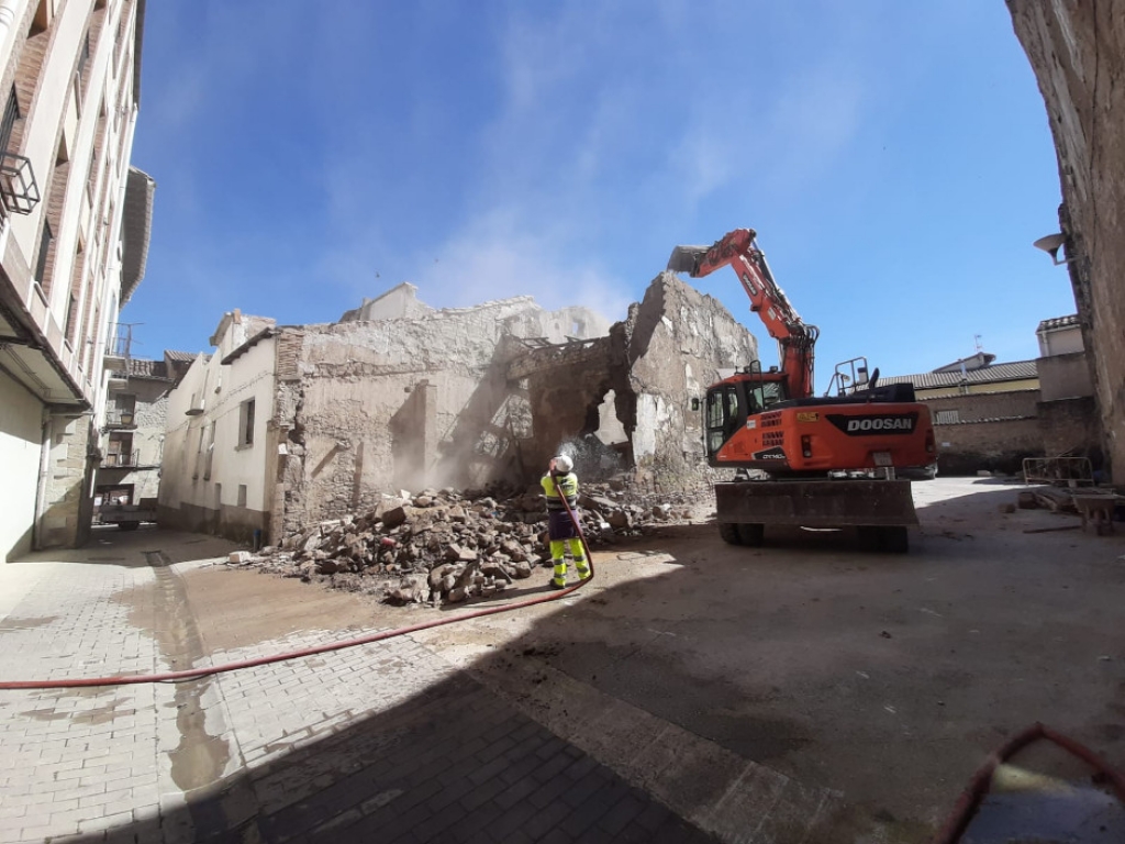 Nueva plaza de la Alfareria en Lumbier (Navarra)