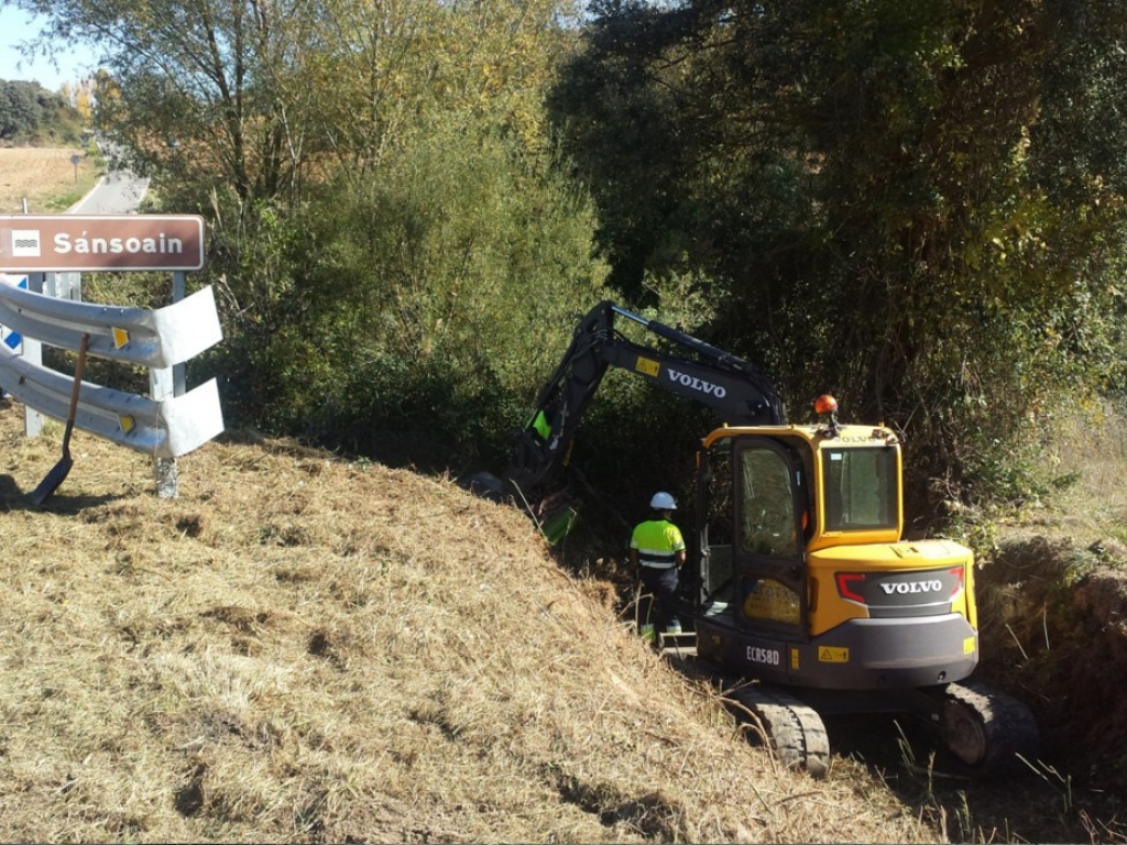 Trabajos de desbroce en carreteras